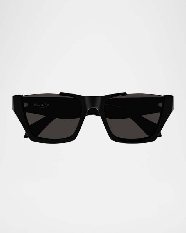 Rectangle Acetate Sunglasses